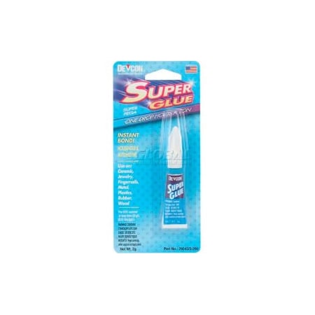 Itw Super Glue, 2g, Tube 29045